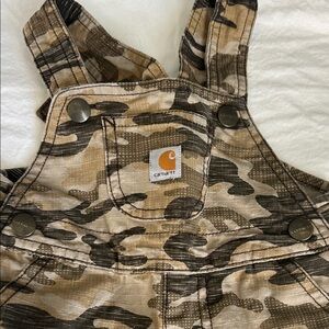 Carhartt Brown Camo Overalls
